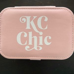 KC Chic Designs Travel Jewelry Box